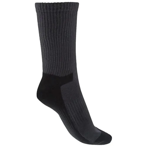 Носки NO NAME, размер 26-29, черный, серый