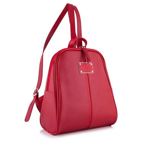 Женский кожаный рюкзак Versado VD093 red