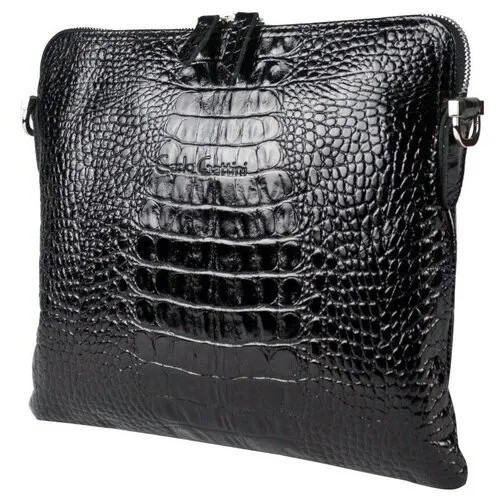 Женская кожаная сумка Carlo Gattini Fiorita black 8029-01