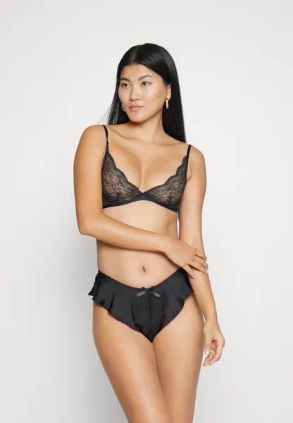 Стринги Open High Leg In A Gift Bag Playful Promises, черные