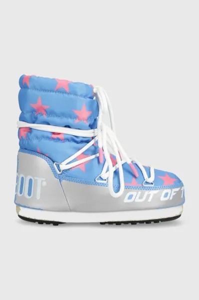 Зимние ботинки LIGHT LOW STARS Moon Boot, синий