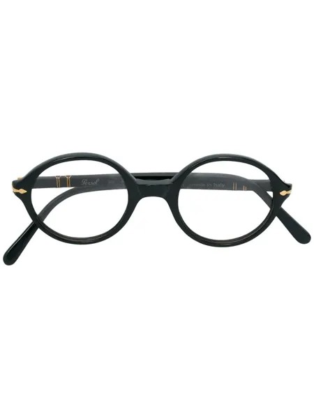 Persol Pre-Owned очки овальной формы
