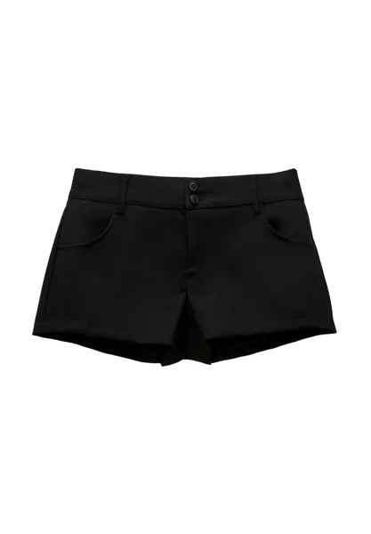 Шорты SMART LOW-RISE PULL&BEAR, черный