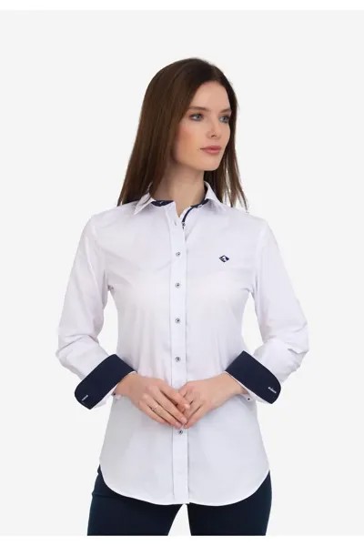 Рубашка с острым воротником Sir Raymond Tailor, белый