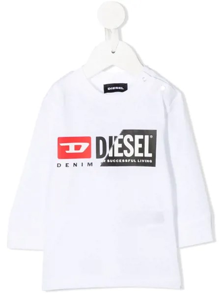 Diesel Kids футболка с логотипом