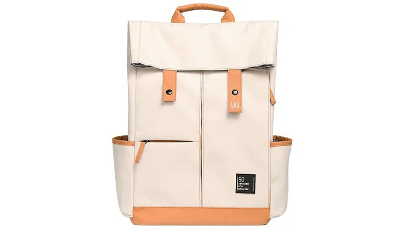 Рюкзак унисекс Xiaomi 90 Points Vibrant College Casual Backpack Creamy-White