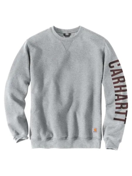Рубашка CARHARTT Crewneck Sweatshirt, светло-серый
