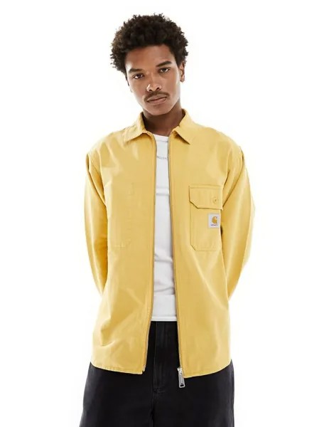 Carhartt WIP - Rainer - куртка-рубашка желтая
