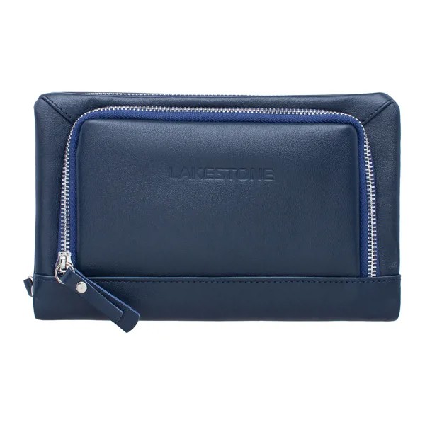 Клатч мужской Lakestone Barrington Dark Blue 932025B синий