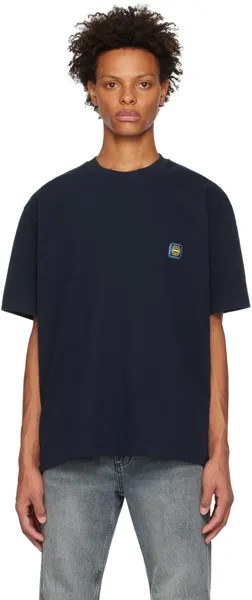 Темно-синяя футболка с градиентом Solid Homme