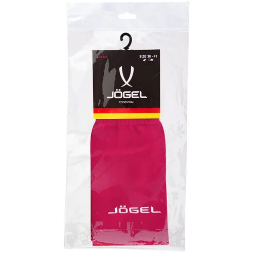Гетры футбольные Jögel Ja-006 Essential, гранатовый/серый размер 35-37