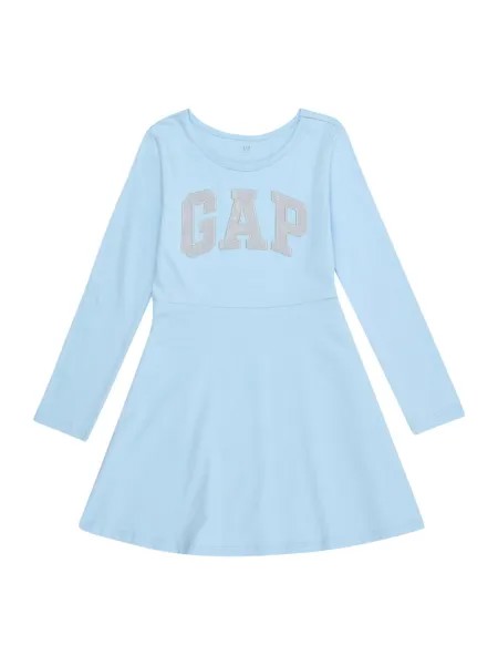 Платье Gap, светло-синий