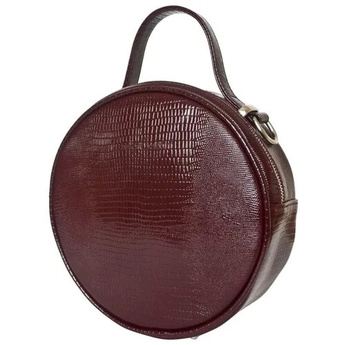 Кожаная женская сумка Carlo Gattini Avio burgundy (арт. 8019-09)