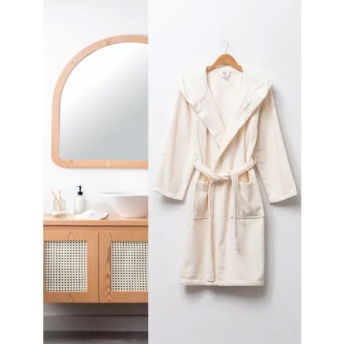 Халат LCW HOME, размер L/XL, бежевый