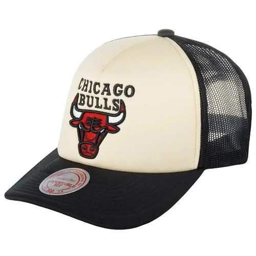 Бейсболка Mitchell & Ness, размер OneSize, бежевый