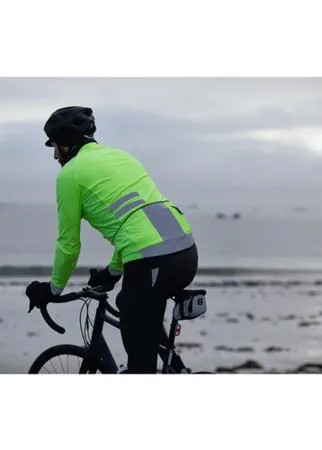 Зимняя куртка для занятий велоспортом RC500 муж., размер: M, цвет: Желтый TRIBAN Х Декатлон