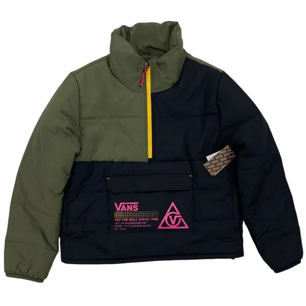 Женская куртка VANS 66 Supply Пуховик MTE Размер XL Зеленый Черный