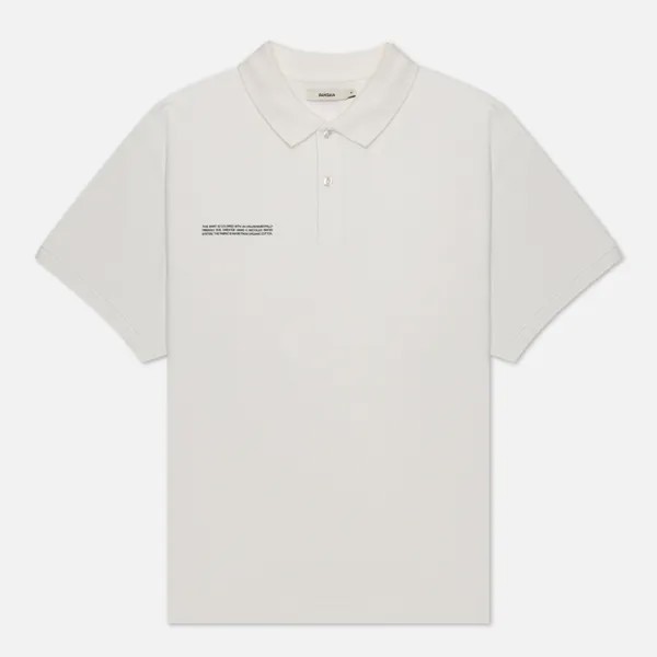 Мужское поло PANGAIA Organic Cotton Pique белый, Размер XS