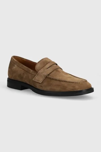 Замшевые мокасины Vagabond Shoemakers, коричневый