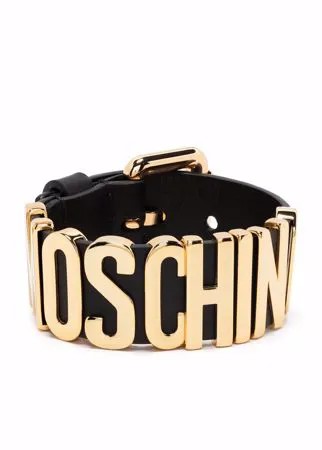 Moschino браслет с логотипом