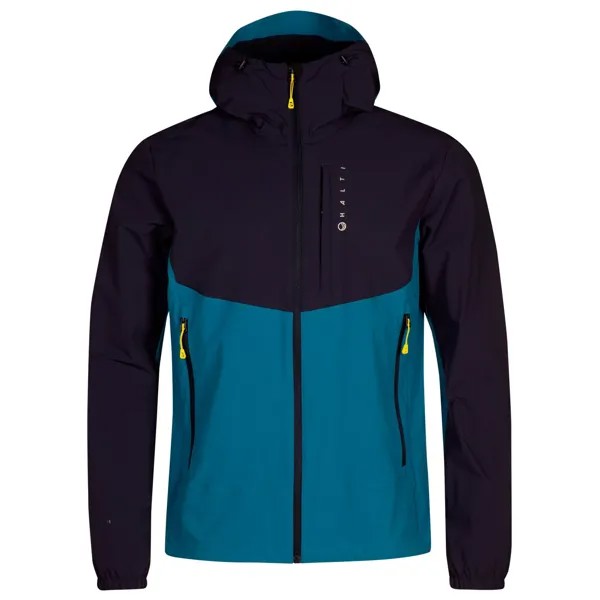 Куртка из софтшелла Halti Pallas Evo Hooded X Stretch, цвет Seaport Blue
