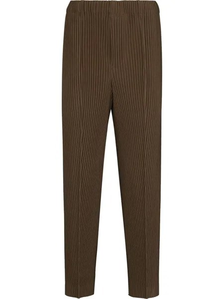 Homme Plissé Issey Miyake plissé-effect straight-leg trousers