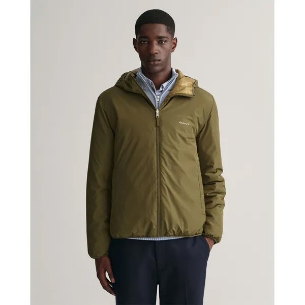 Куртка Gant Reversible, зеленый