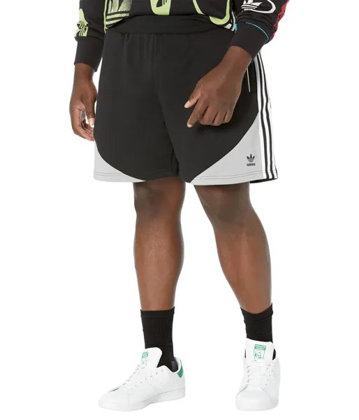 Шорты Adidas Originals Superstar Fleece, черный/белый