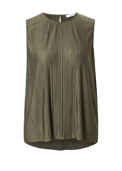 Блуза Samsøe Samsøe Blouse Sauma, оливковый