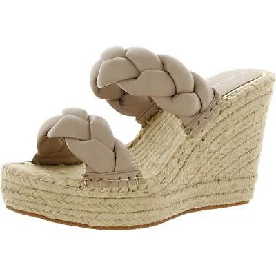 Kenneth Cole New York Womens Olivia Braid Плетеные сандалии на танкетке BHFO 1310