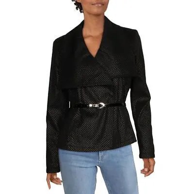 Женская легкая рабочая куртка Kenneth Cole New York с поясом BHFO 4376