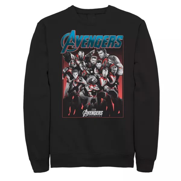 Мужской толстовка с капюшоном в стиле Marvel Avengers Engame Group Suit Licensed Character