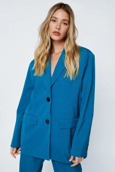 Индивидуальный однобортный пиджак Nasty Gal, зеленый