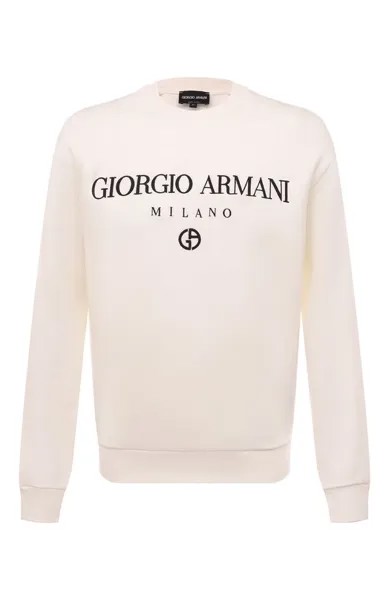 Хлопковый свитшот Giorgio Armani