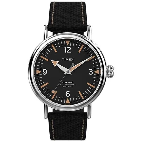Наручные часы TIMEX Standard TW2V44000, черный, розовый