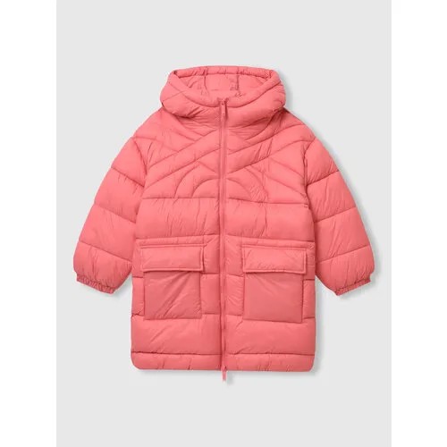 Куртка UNITED COLORS OF BENETTON, размер 160 (EL), розовый