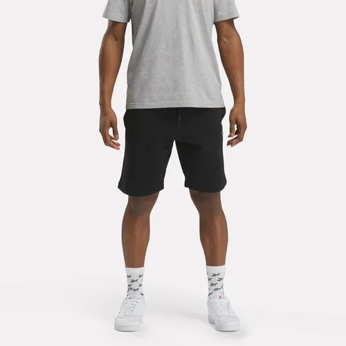 Шорты спортивные Reebok Identity Small Logo Fleece Shorts, размер XXL INT, black