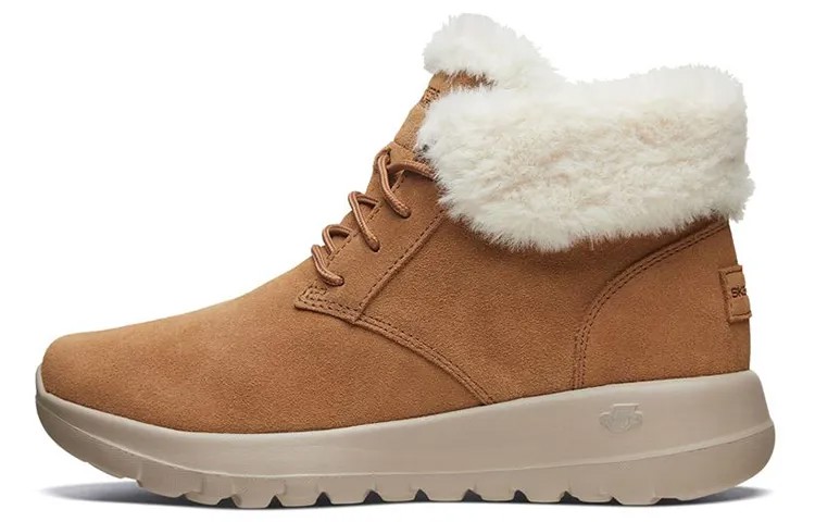ON THE GO Зимние ботинки женские высокие хаки Skechers