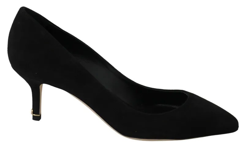 DOLCE - GABBANA Туфли Черные замшевые туфли на каблуке Classic s. ЕС35/США4,5 Рекомендуемая розничная цена 700 долларов США