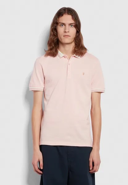 Рубашка-поло STANTON SS Farah, цвет mid pink