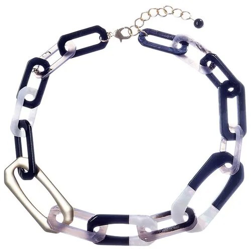 Колье Moon Paris, Loriane, с акриловыми звеньями, ML-22.10-033 черный