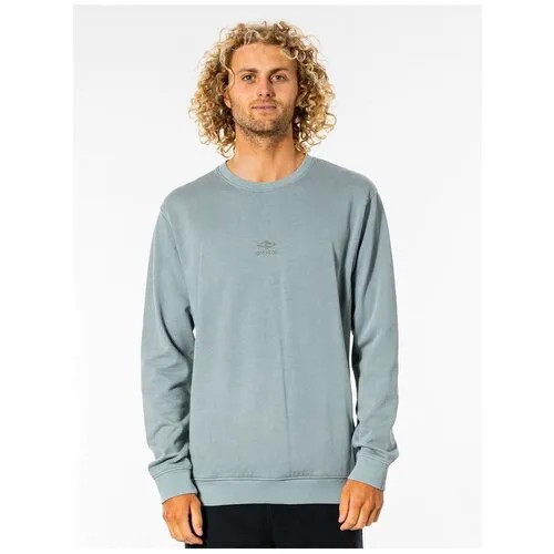 Свитшот Rip Curl ORIGINAL SURFERS CREW, цвет 7089 MINERAL GREEN, размер M