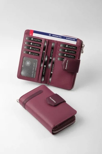 Женский кошелек сливовый роскошный дизайн модный кошелек для монет женский простой кошелек с держателем для карт