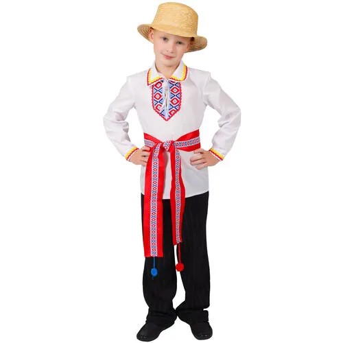 Карнавальный костюм для детей Элит Классик Белорус детский, 34 (134 см)