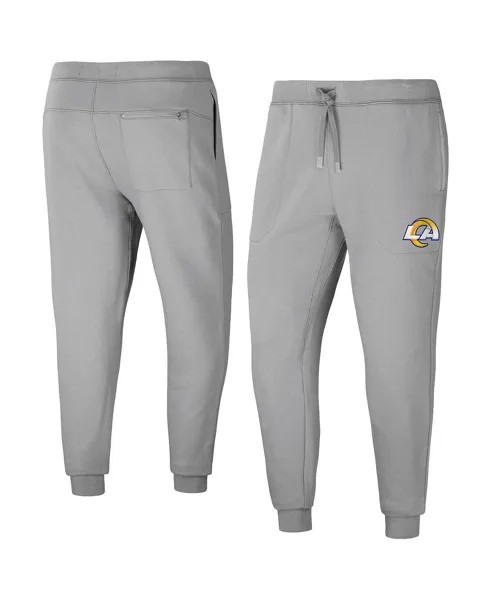 Мужская коллекция nfl x darius rucker by grey los angeles rams fleece jogger pants Fanatics, белый