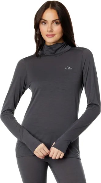 Пуловер L.L.Bean Cresta Ultralight 150 Turtleneck, цвет Alloy Gray