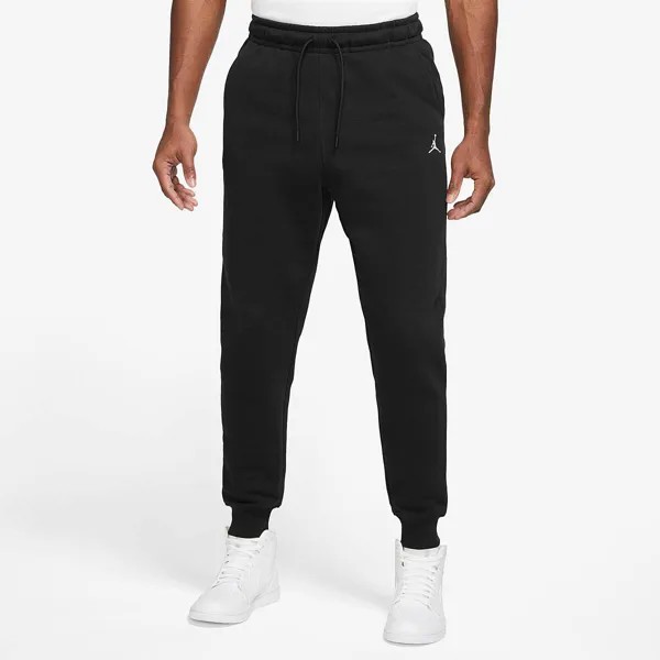 Тренировочные брюки M J ESSENTIAL FLEECE PANTS Jordan, цвет Schwarz/Weiß
