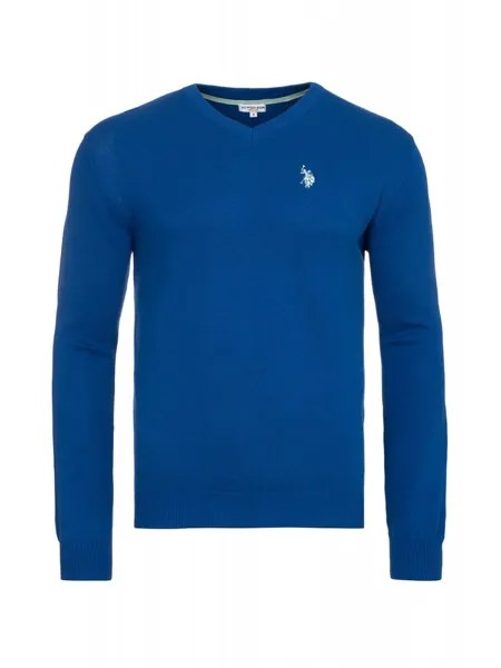 Пуловер U.S. Polo Assn., цвет royal