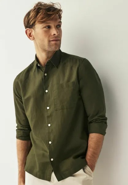 Рубашка Blend Long Sleeve Regular Fit Next, зеленый