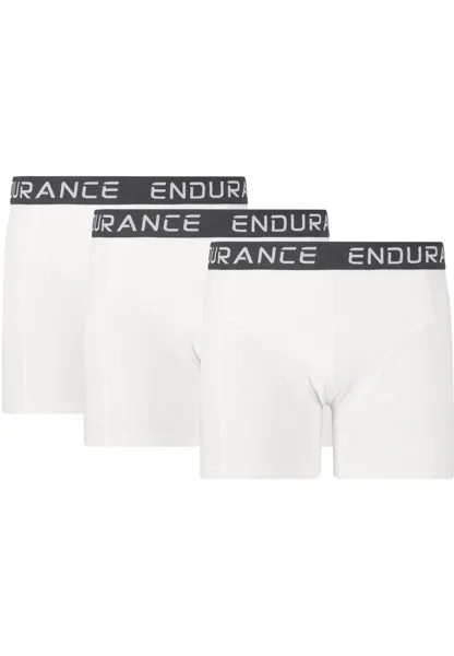 Боксеры Endurance Boxer Shorts Burke, цвет 1002S White